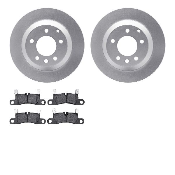 2011-2014 Porsche Cayenne Disc Brake Kit - Rear (Dynamic Friction)