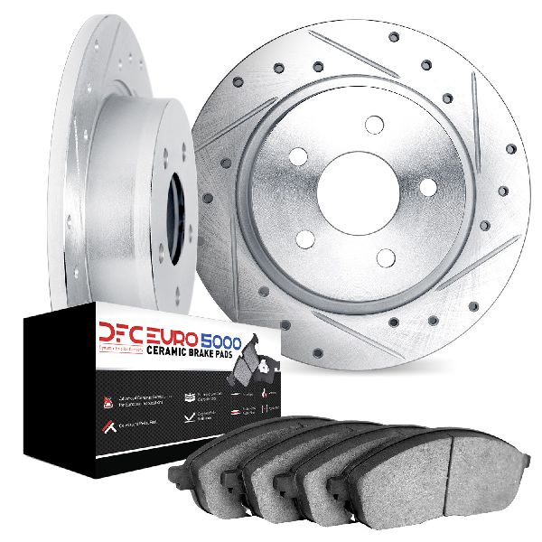 2019-2022 Volkswagen Jetta Disc Brake Kit - Rear (Dynamic Friction)