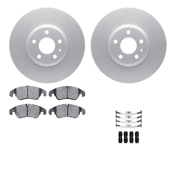 2009-2012 Audi Q5 Disc Brake Kit - Front (Dynamic Friction)