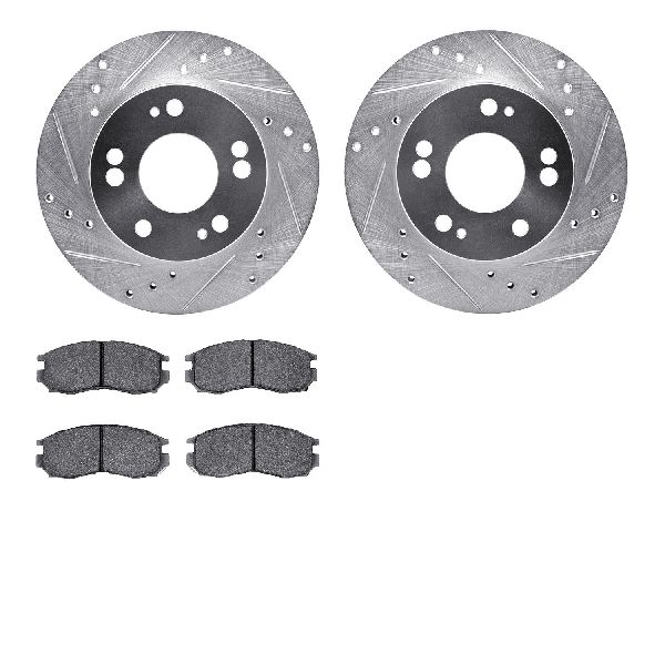 1995-2000 Dodge Avenger Disc Brake Kit - Front (Dynamic Friction)