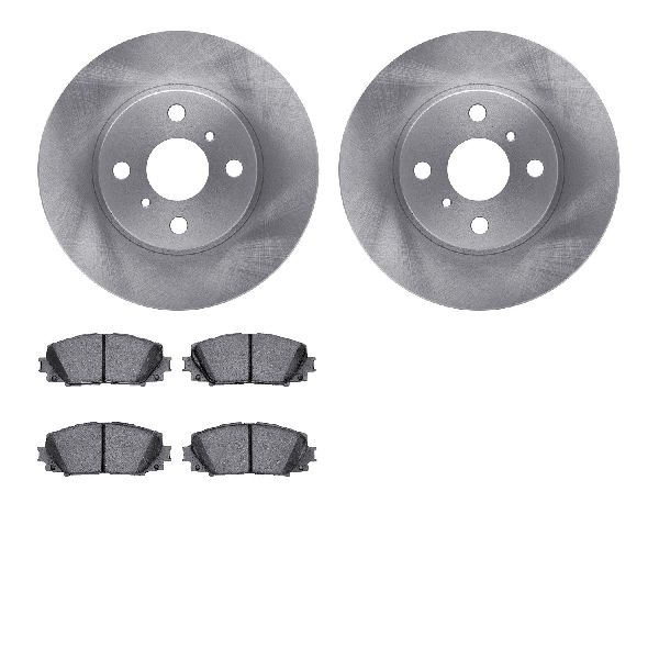 2006-2018 Toyota Yaris Disc Brake Kit - Front (Dynamic Friction)