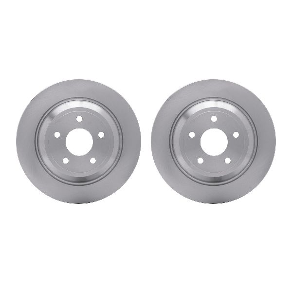 2016-2018 Ford Focus Disc Brake Rotor Set - Rear (Dynamic Friction)