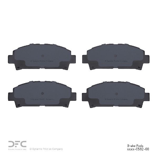 1992-1995 Toyota MR2 Disc Brake Pad Set - Front (Dynamic Friction)