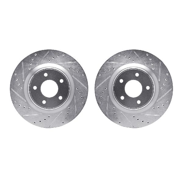 2017-2022 INFINITI Q60 Disc Brake Rotor Set - Front (Dynamic Friction)