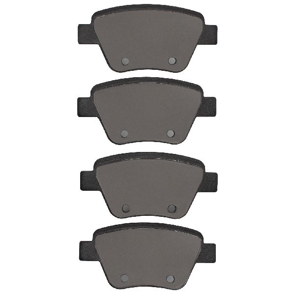 2010-2013 Audi A3 Disc Brake Pad Set - Rear (Dynamic Friction)
