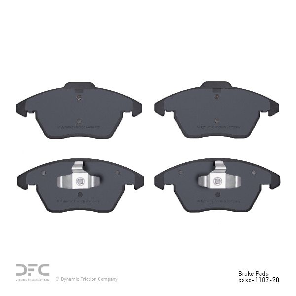2011-2018 Volkswagen Jetta Disc Brake Pad Set - Front (Dynamic Friction)