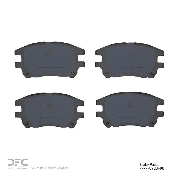 2002-2003 Lexus RX300 Disc Brake Pad Set - Front (Dynamic Friction)