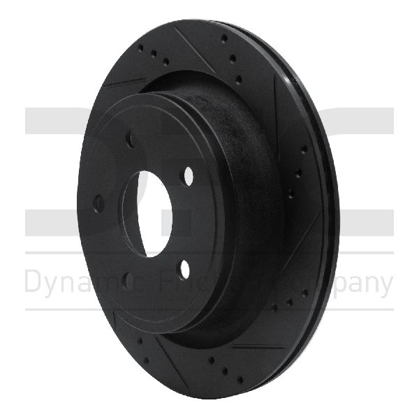 2004-2009 Dodge Durango Disc Brake Rotor - Rear Right (Dynamic Friction)