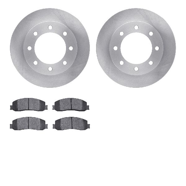 2010-2012 Ford F-350 Super Duty Disc Brake Kit - Front (Dynamic Friction)