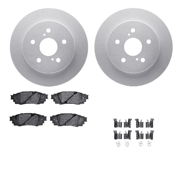 2023-2024 Toyota Prius Disc Brake Kit - Rear (Dynamic Friction)