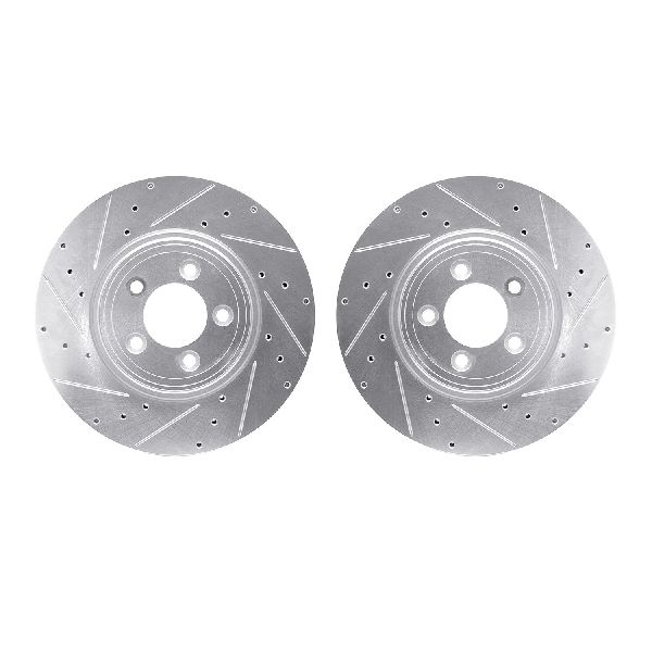 2006-2008 Jaguar S-Type Disc Brake Rotor Set - Front (Dynamic Friction)