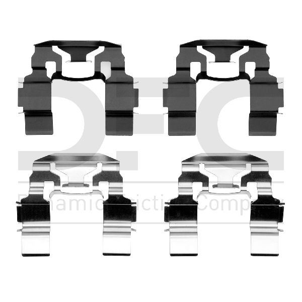 2001-2005 Ford Explorer Sport Trac Disc Brake Hardware Kit - Front (Dynamic Friction)