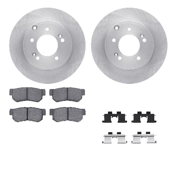 2005-2008 Hyundai Sonata Disc Brake Kit - Rear (Dynamic Friction)