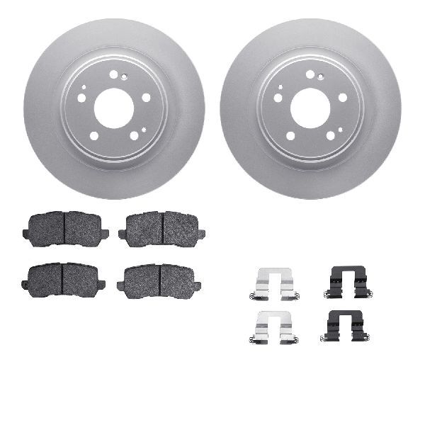 2017-2020 Acura MDX Disc Brake Kit - Rear (Dynamic Friction)