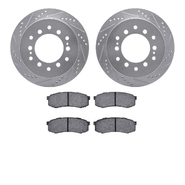 2001-2007 Toyota Sequoia Disc Brake Kit - Rear (Dynamic Friction)