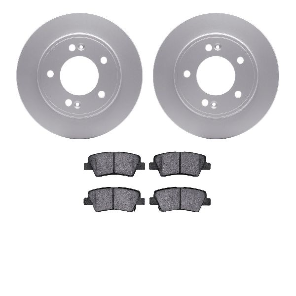 2019-2021 Hyundai Veloster Disc Brake Kit - Rear (Dynamic Friction)