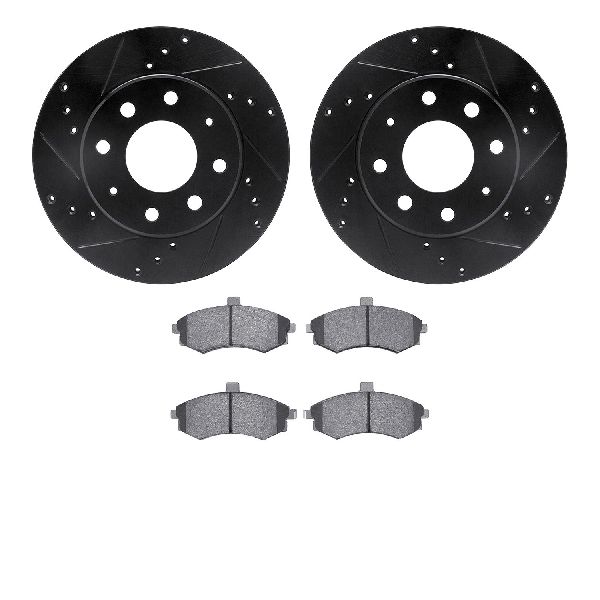 2002-2005 Hyundai Elantra Disc Brake Kit - Front (Dynamic Friction)