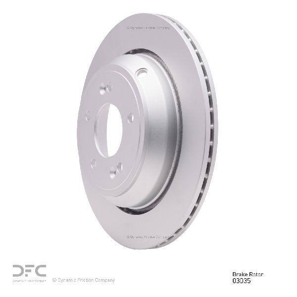 2011-2016 Hyundai Equus Disc Brake Rotor - Rear (Dynamic Friction)