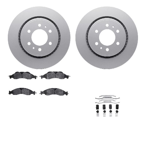2007-2009 Lincoln Navigator Disc Brake Kit - Front (Dynamic Friction)