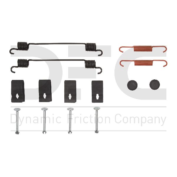 2014-2019 Nissan Versa Note Drum Brake Hardware Kit - Rear (Dynamic Friction)