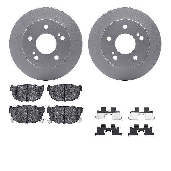 1994-1998 Nissan 240SX Disc Brake Kit - Rear (Dynamic Friction)