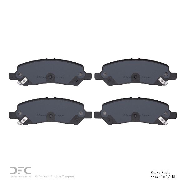 2013-2016 Dodge Dart Disc Brake Pad Set - Rear (Dynamic Friction)