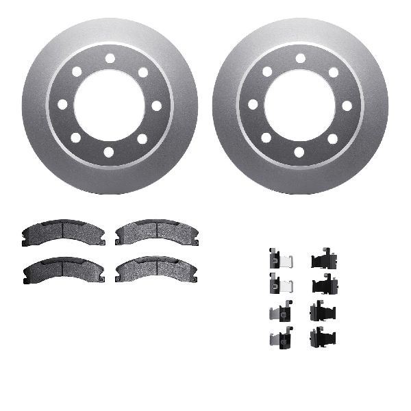 2018-2020 Chevrolet Express 3500 Disc Brake Kit - Rear (Dynamic Friction)