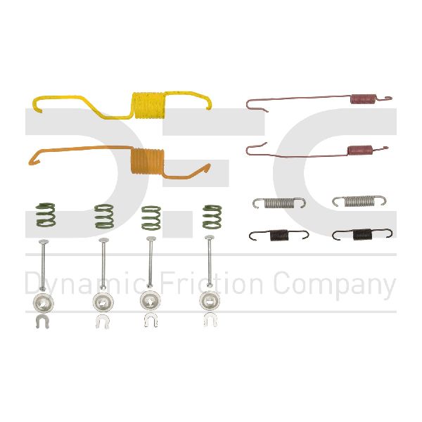 2005-2023 Toyota Tacoma Drum Brake Hardware Kit - Rear (Dynamic Friction)