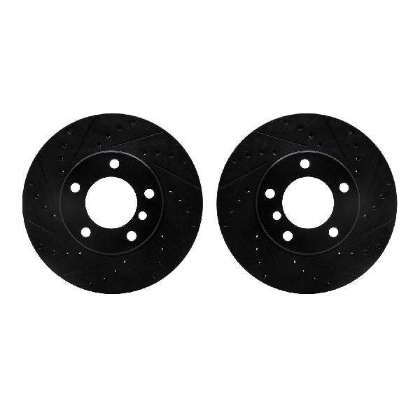1996-2000 BMW 528i Disc Brake Rotor Set - Front (Dynamic Friction)