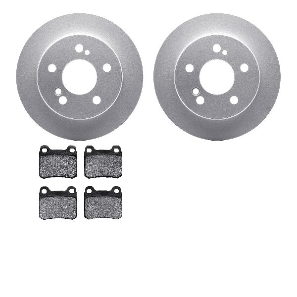1984-1993 Mercedes-Benz 190E Disc Brake Kit - Rear (Dynamic Friction)