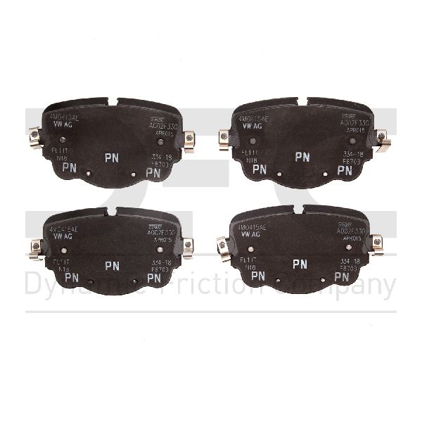 2017-2025 Bentley Bentayga Disc Brake Pad Set - Rear (Dynamic Friction)