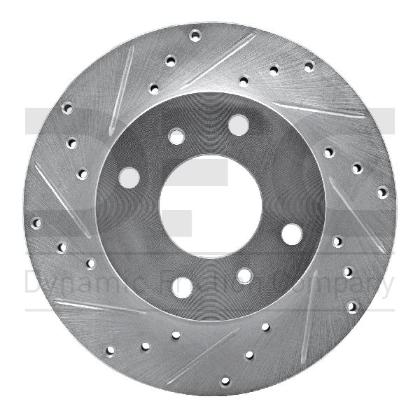 1989-1998 Nissan 240SX Disc Brake Rotor - Front Left (Dynamic Friction)