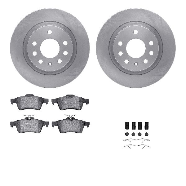 2003 Saab 9-3 Disc Brake Kit - Rear (Dynamic Friction)