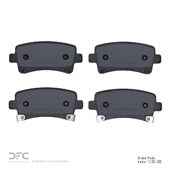 2016 Chevrolet Malibu Limited Disc Brake Pad Set - Rear (Dynamic Friction)