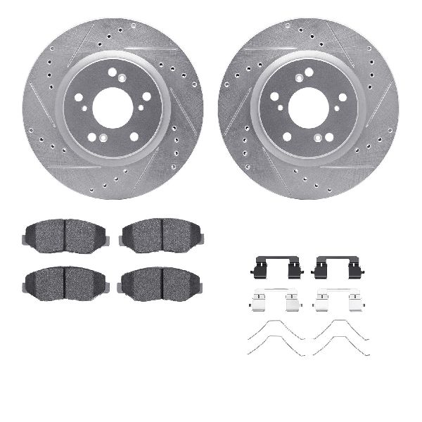 2012-2016 Honda CR-V Disc Brake Kit - Front (Dynamic Friction)