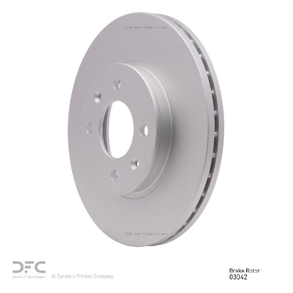 2012-2017 Kia Rio Disc Brake Rotor - Front (Dynamic Friction)