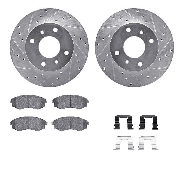1997-1998 Nissan 240SX Disc Brake Kit - Front (Dynamic Friction)