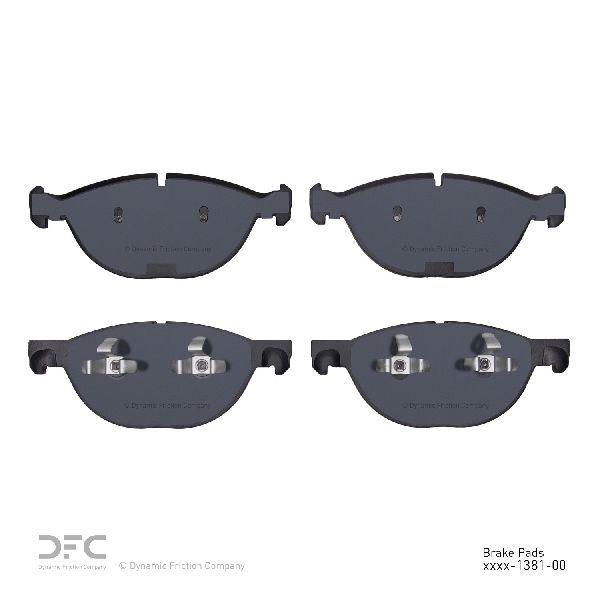 2008-2014 BMW X6 Disc Brake Pad Set - Front (Dynamic Friction)