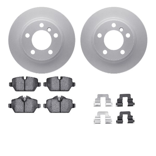 2013-2016 Mini Cooper Paceman Disc Brake Kit - Rear (Dynamic Friction)