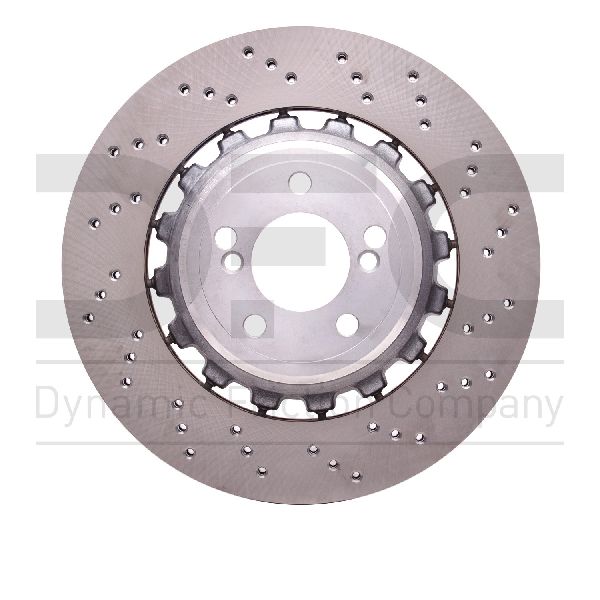 2015-2019 BMW X6 Disc Brake Rotor - Rear Right (Dynamic Friction)