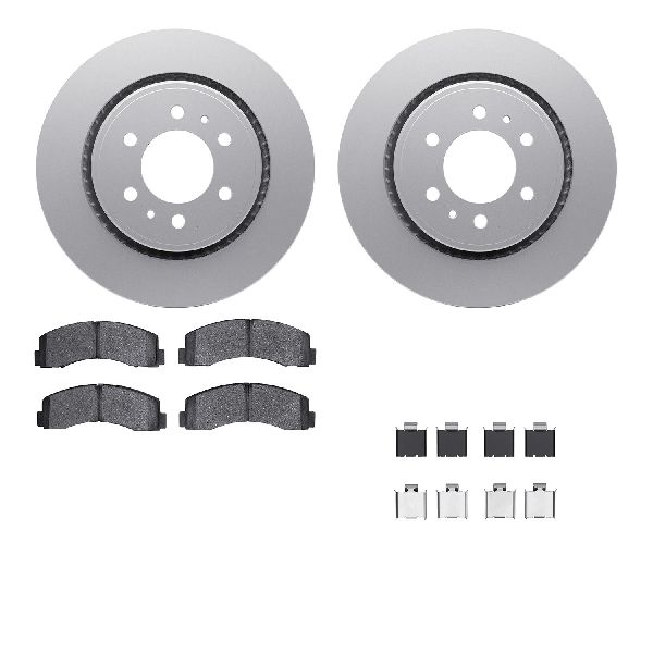 2010-2021 Lincoln Navigator Disc Brake Kit - Front (Dynamic Friction)
