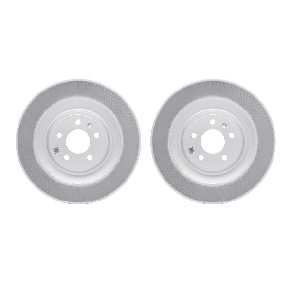 2015-2018 Porsche Macan Disc Brake Rotor Set - Rear (Dynamic Friction)