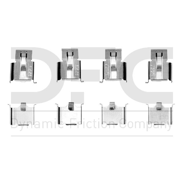 1984-1986 Dodge Colt Disc Brake Hardware Kit - Front (Dynamic Friction)