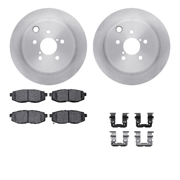 2014-2018 Subaru Forester Disc Brake Kit - Rear (Dynamic Friction)