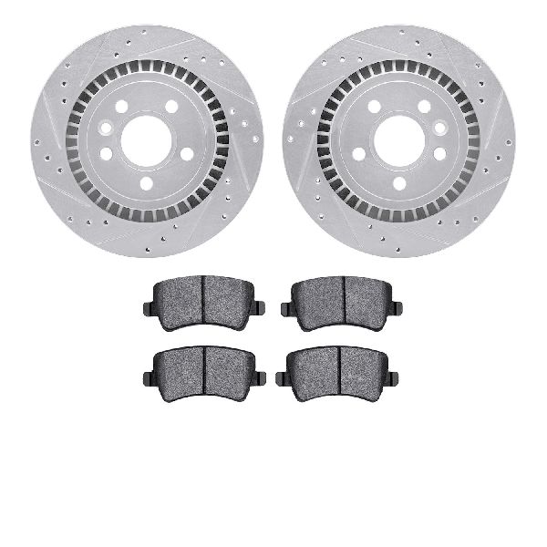 2008-2016 Volvo XC70 Disc Brake Kit - Rear (Dynamic Friction)
