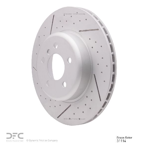 2014-2016 BMW 428i Disc Brake Rotor - Rear (Dynamic Friction)