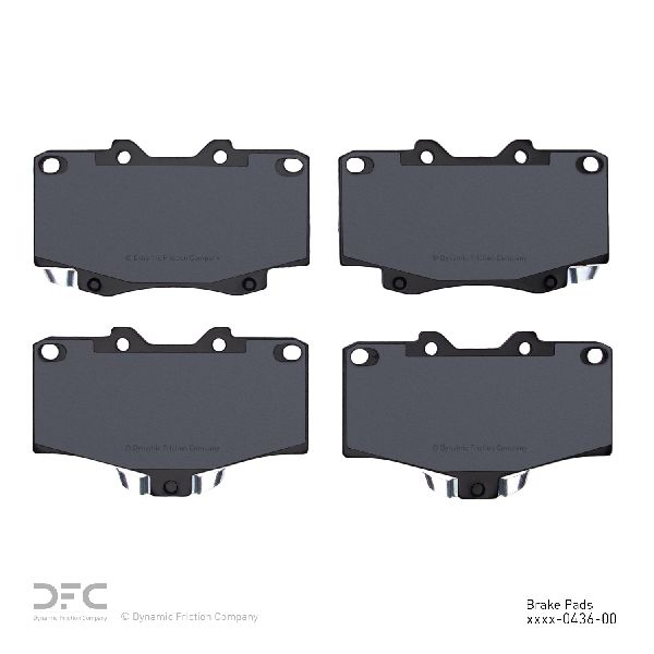 1995-2004 Toyota Tacoma Disc Brake Pad Set - Front (Dynamic Friction)