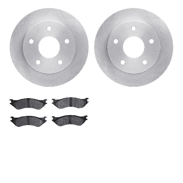 2000-2001 Dodge Ram 1500 Disc Brake Kit - Front (Dynamic Friction)