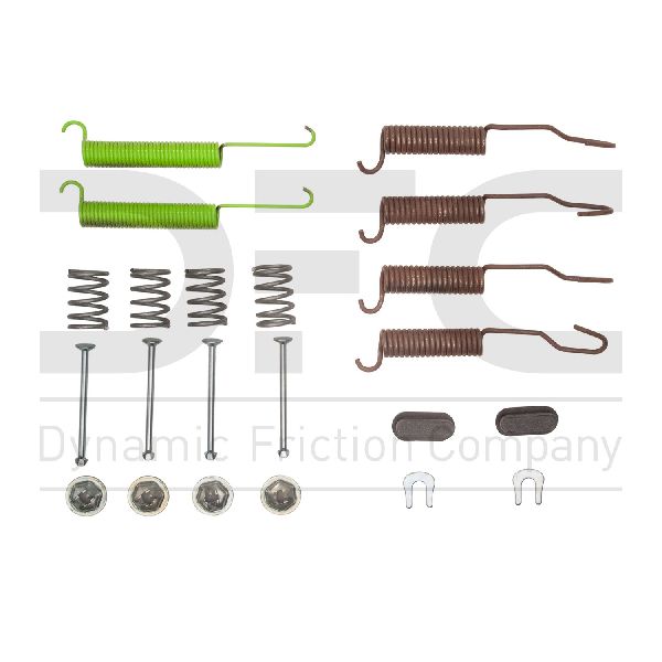 1978-1979 Dodge Magnum Drum Brake Hardware Kit - Rear (Dynamic Friction)