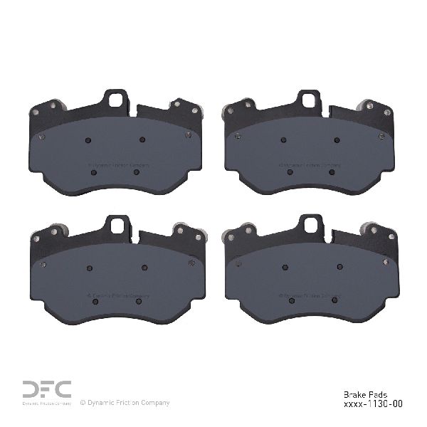 2006-2010 Porsche Cayenne Disc Brake Pad Set - Front (Dynamic Friction)